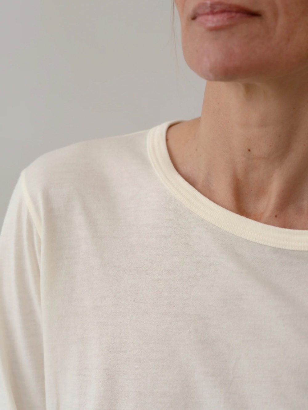 DONNI Jersey Long Sleeve Tee - Picture 3 of 4